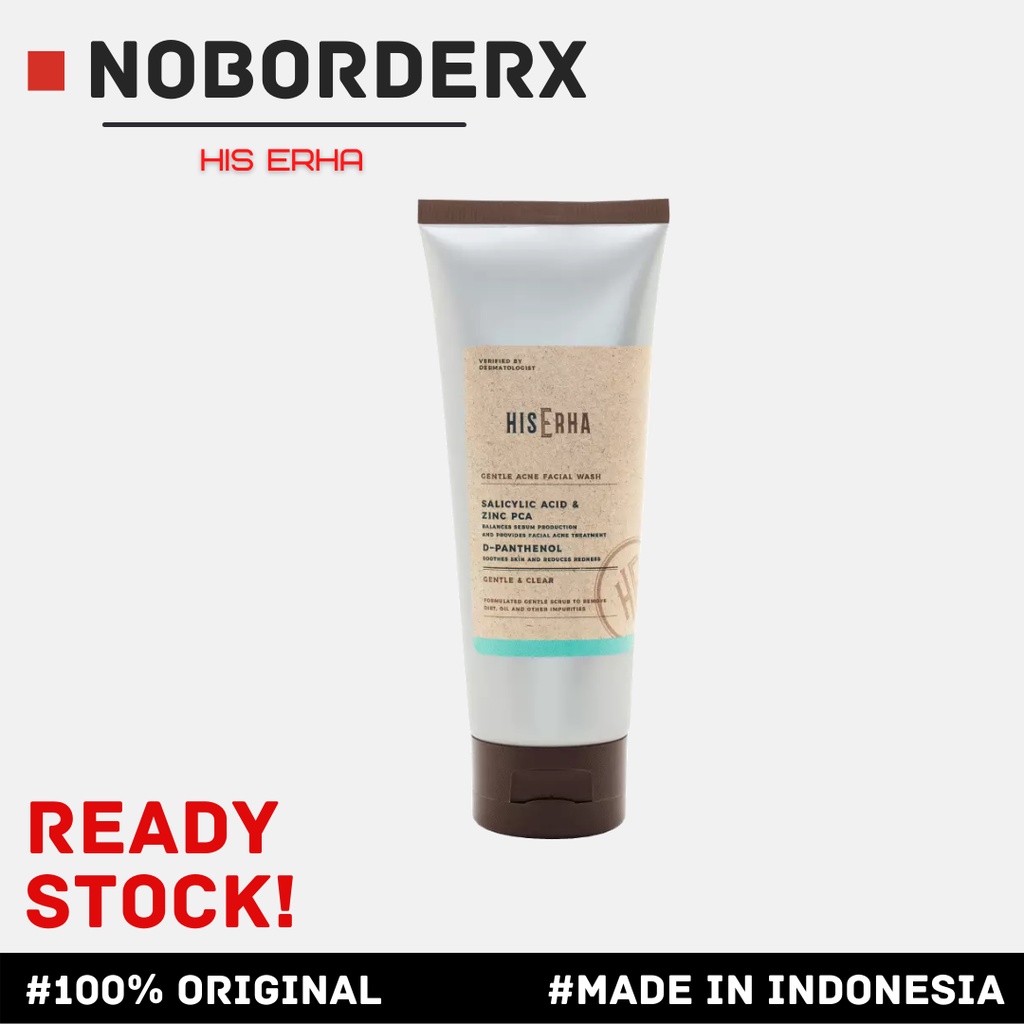 His Erha Gentle Acne Facial Wash