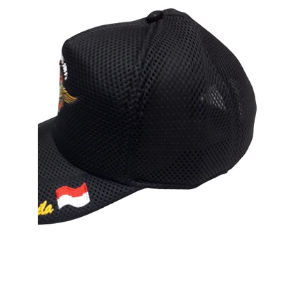 Topi Jaring Pemuda Pancasila Wing Merah Putih