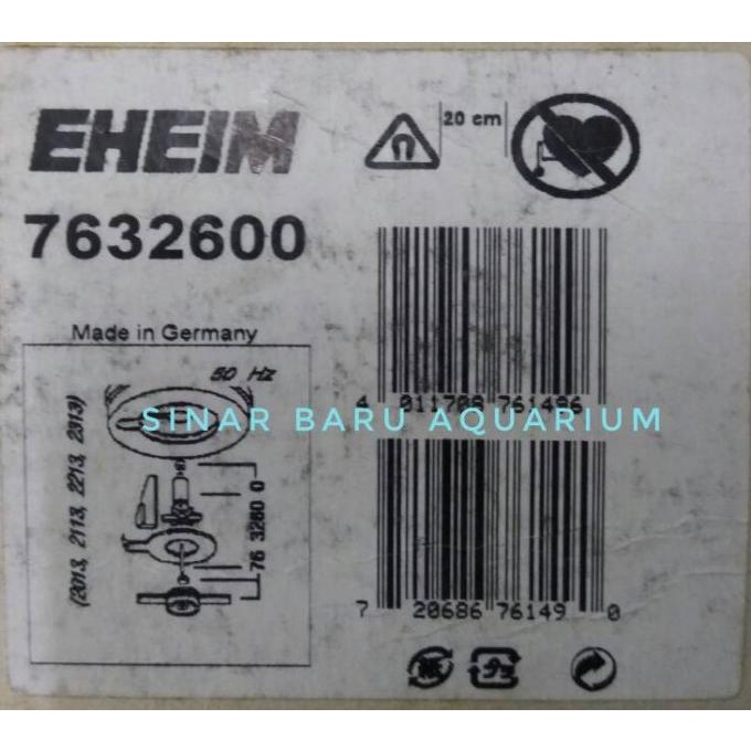 Eheim Impeller /Kipas Eheim Classic 2213