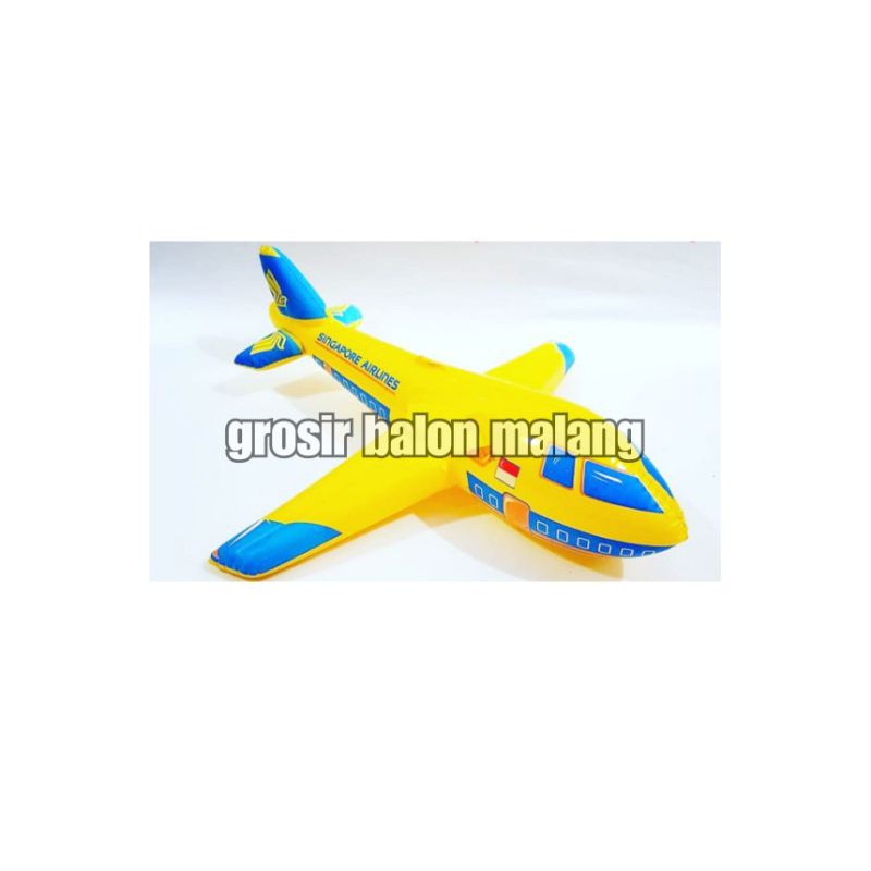 balon tiup tiupan pvc pesawat plane besar