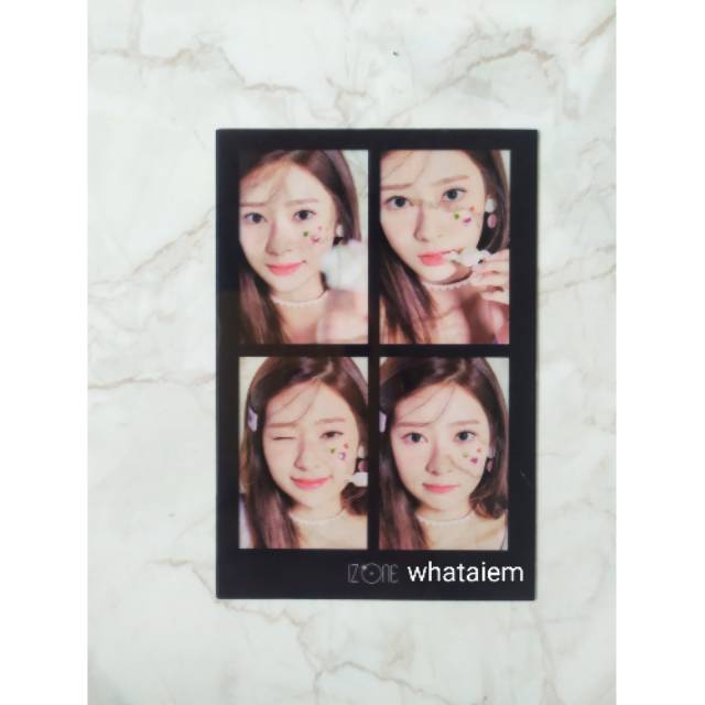 [BOOKED] Photocard / 4 cut / Photo film Minju Izone Oneiric Diary