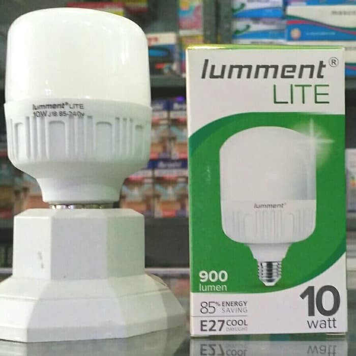 LAMPU LED 10 W 10W LED 10 WATT LAMPU LED EKONOMIS  LUMMENT LITE Led Murah Grosir 10Watt kapsul