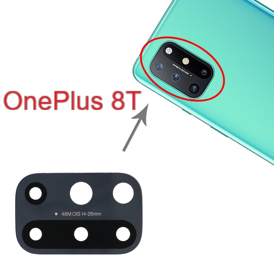 Lensa Kaca Kamera - OnePlus 8T - KB2001 - KB2000 - KB2003 - KB2005