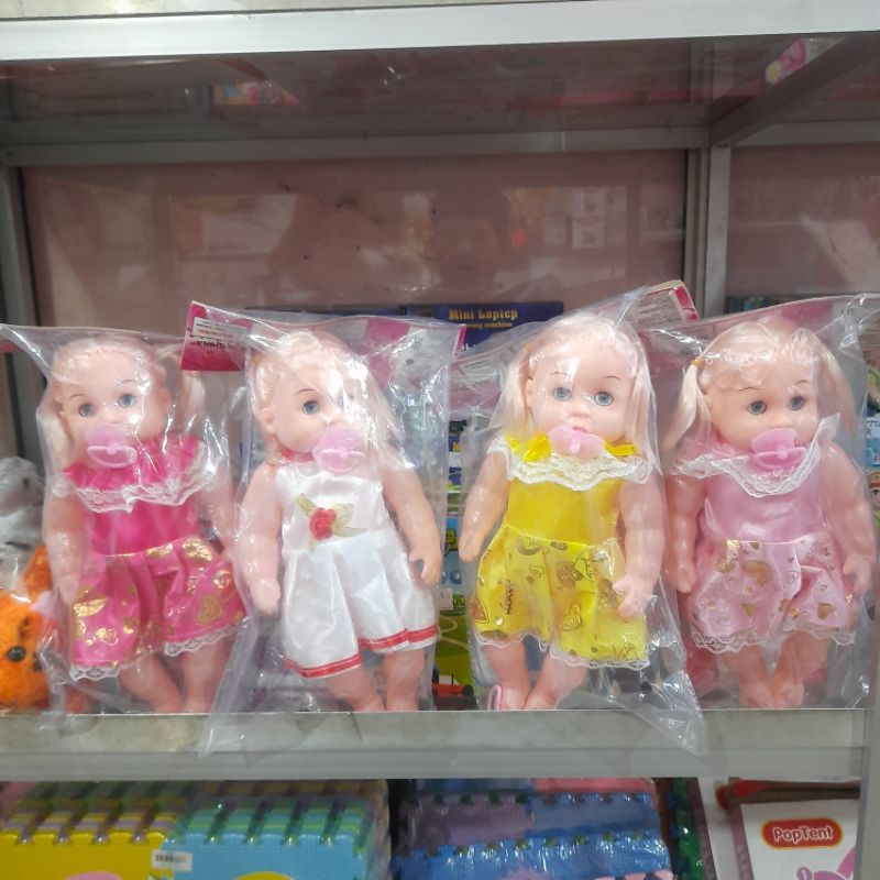 ALL4 : Mainan Anak Perempuan Cewek Boneka Bayi Cantik Serupa Susan Ngedot Bisa Nangis Saat Lepas Dot