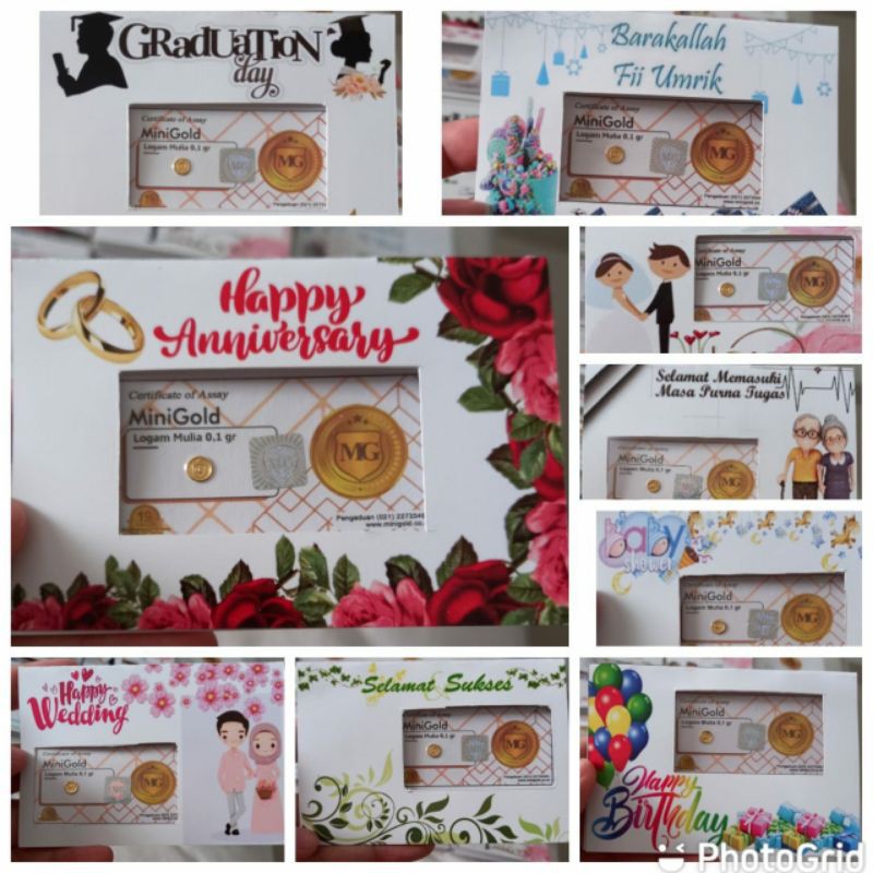 

Amplop Kemasan untuk emas