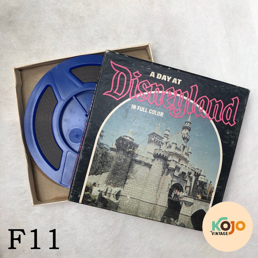 Film Proyektor Jadul Vintage Lawas Antik Retro Klasik Classic Langka Rare A Day at Disneyland