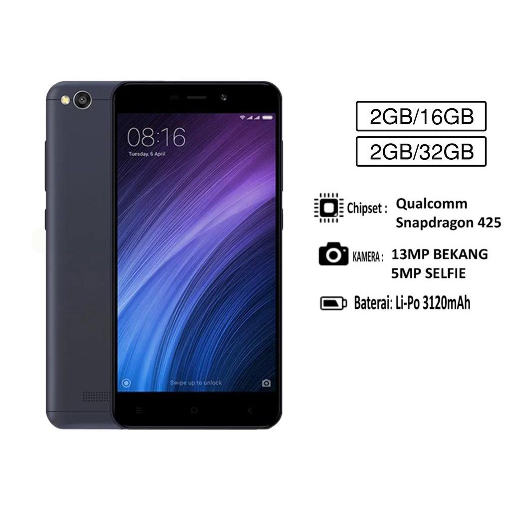 Xiaomi redmi 4A 2GB 16GB 4G LTE