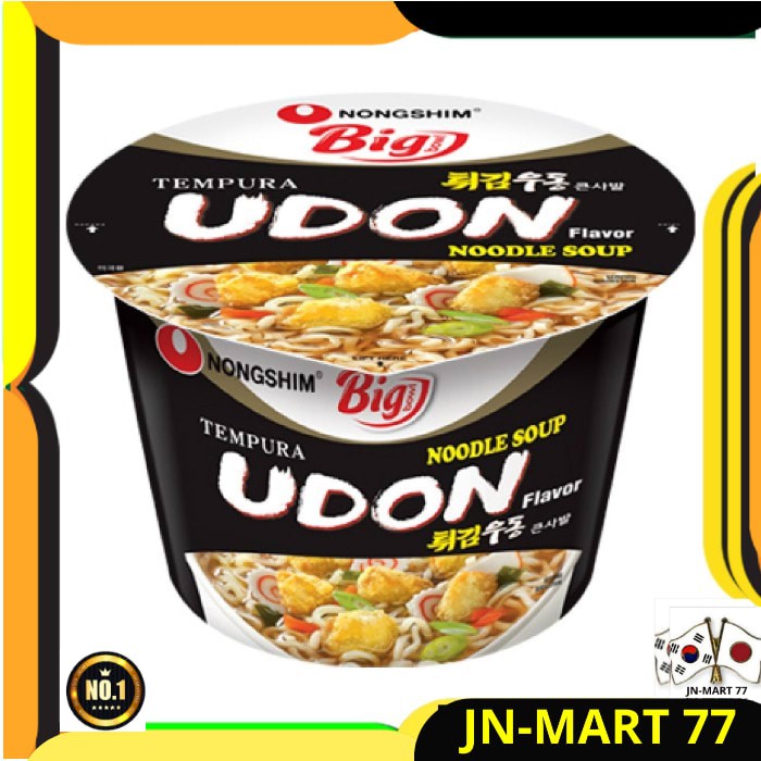 

KOREAN FOOD/MIE KOREA NONGSHIM BIG UDON TEMPURA NOODLE SOUP 111 GR ORI