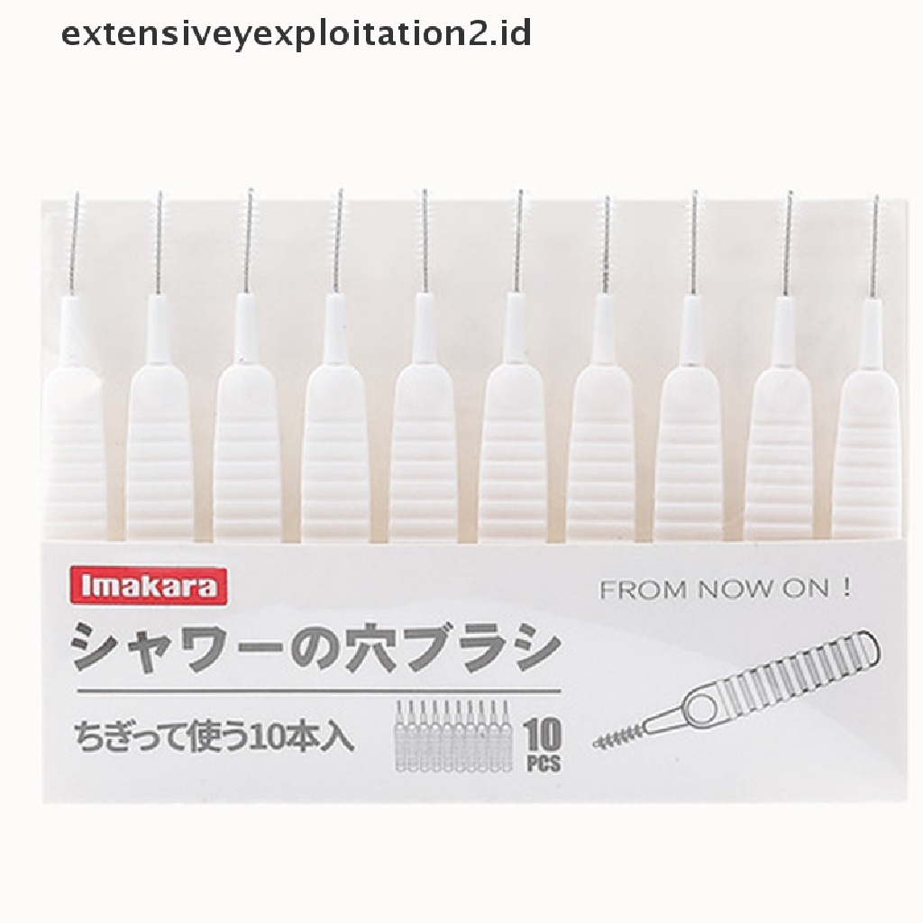 (Hotter) Kepala Shower Genggam Anti Sumbat Gap Pori