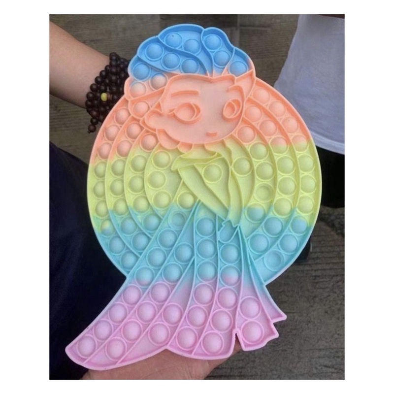 Pop It JUMBO Raksasa Mainan Anak Toys Dinosaurus Kupu Hello Kitty Unicorn-FROZEN