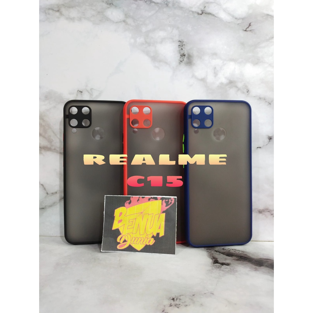 CASE REALME C15 / CASE DOVE MY CHOICE PLUS RING KAMERA CASE REALME C15 - BD