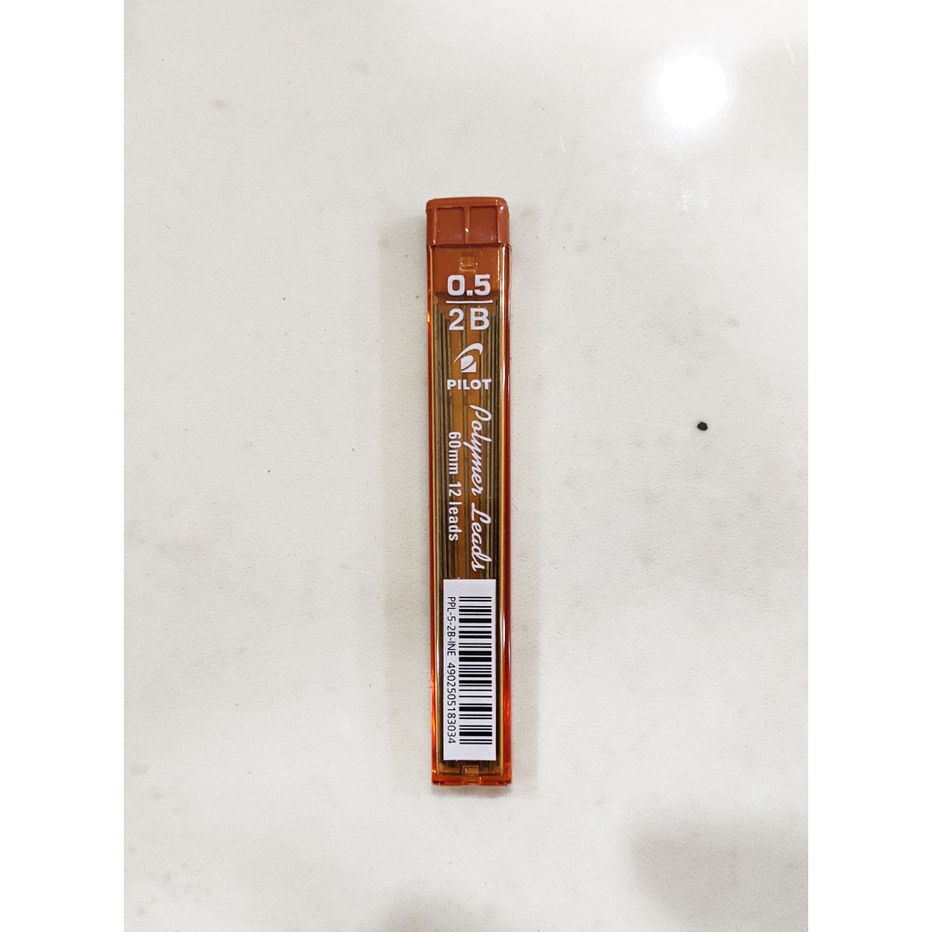 

ISI PENSIL / LEAD / REFILL PENSIL MEKANIK PILOT PPL 5 2B INE 60 MM ( 12 PCS )