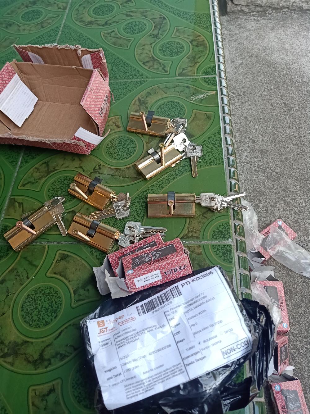 Cylinder Door / Silinder Anak Kunci Pintu Bahan Kuningan