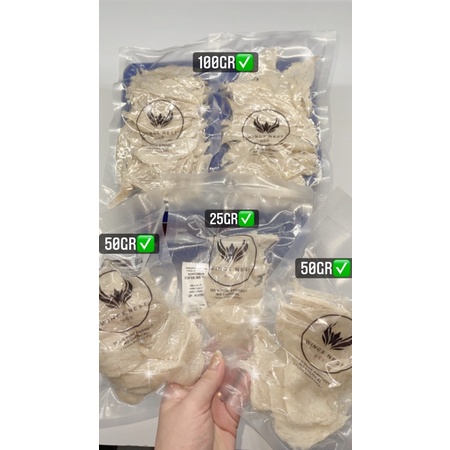 

SARANG WALET 25G 50G 100G ORIGINAL 100% KERING SIAP MASAK TANPA BHN KIMIA ‼️ WINGSNEST