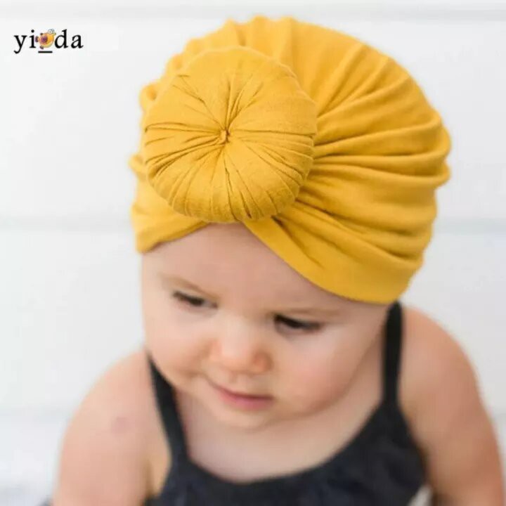 Turban Anak Bayi Donat/ Turban Anak Baby Instan/ Turban Anak Murah/ Turban Bayi Lucu/ Turban Bayi Perempuan