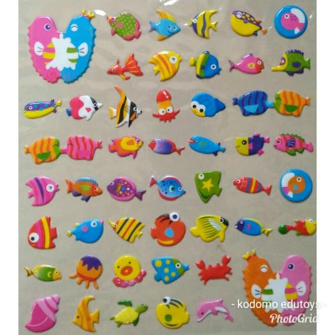 

Spesial Sticker Stiker Anak Timbul Ikan Fish ( Foto 1 Dan 2 ) Hemat