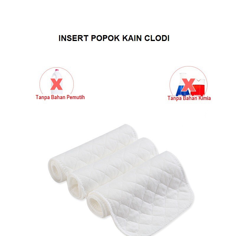 JBI-0064 POPOK Kain Clodi Bayi Dapat Dicuci – Baby Diapers Kualitas Premium Model Lucu Terbaru 2021