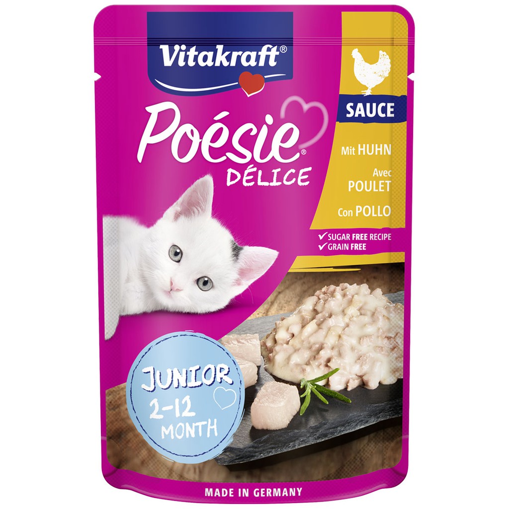 VITAKRAFT POESIE DELI SAUCE JUNIOR FOR KITTEN