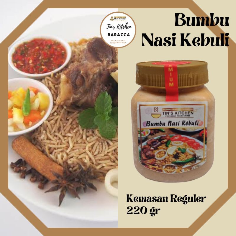 

Bumbu Kebuli 220 gr Khas Arab dengan sentuhan bumbu Indonesia rasa Istimewa - Kemasan Unyu