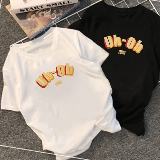 Kaos Kpop Unisex Uh-Oh G-Idle