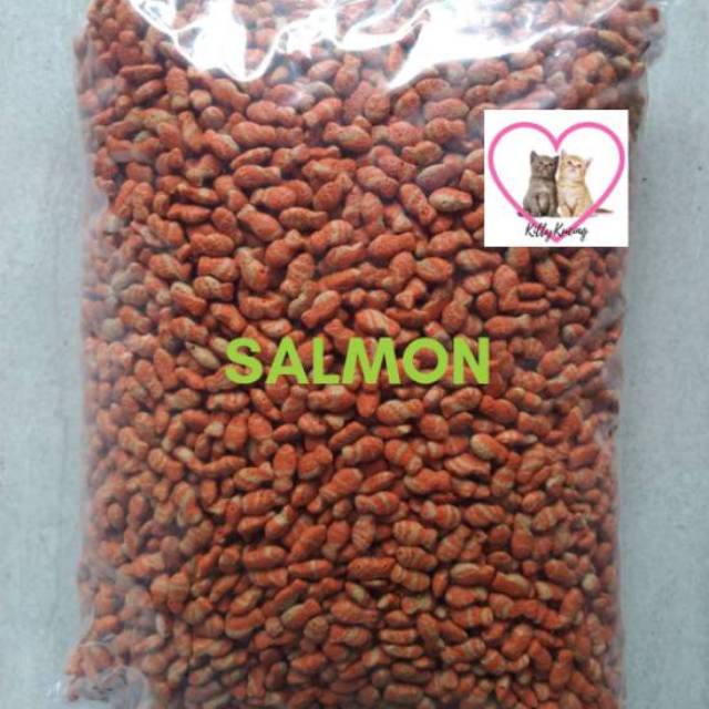 Makanan Kucing MEO Tuna Salmon 1kg