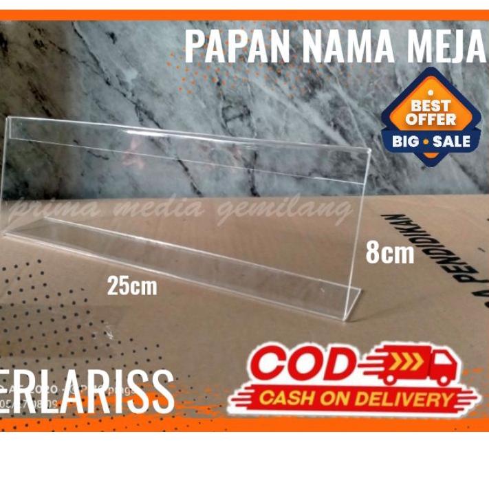 

ㆇ Acrylik Name Desk/Papan Nama/Nama Meja ➮