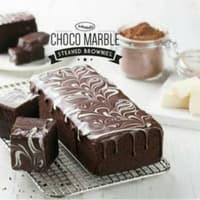 

Brownies Amanda Choco Marble / Brownies Kukus Coklat Khas Bandung