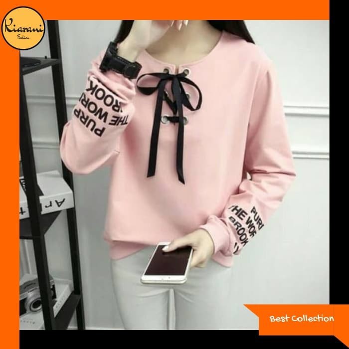 R4618U Baru Baju  Atasan Wanita  Blouse Remaja  Model Desain 