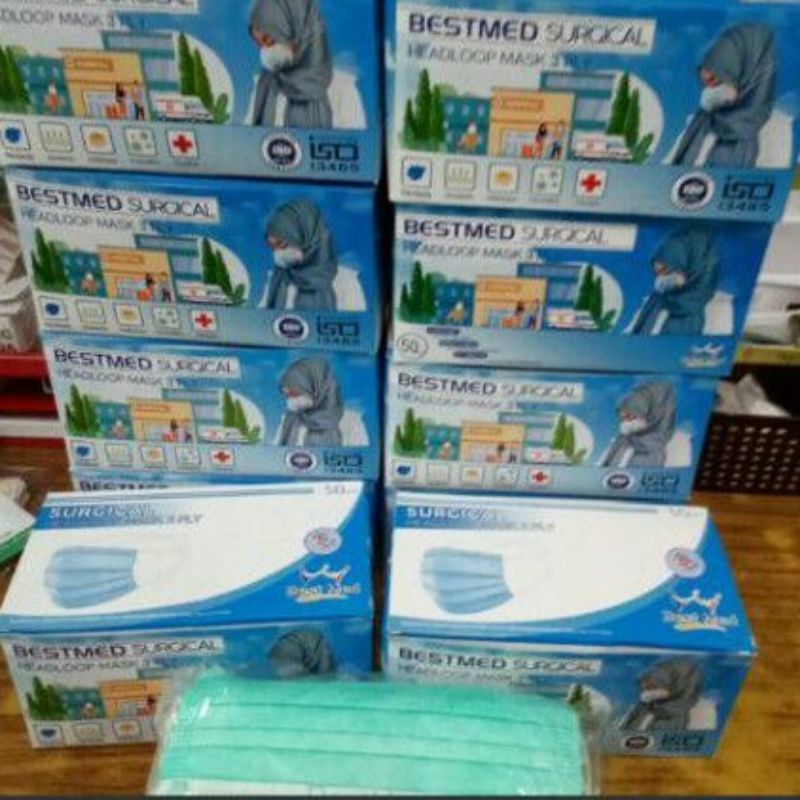 BestMed surgical mask headloop