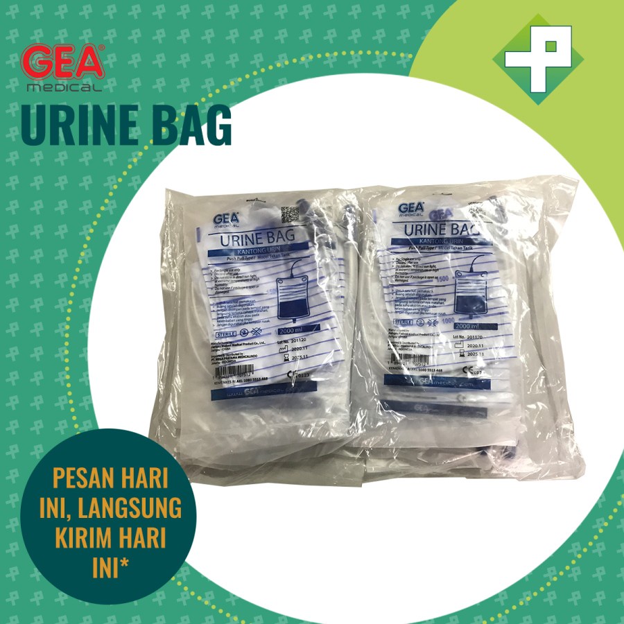 Kantong Urin GEA / Urine Bag (2 Liter)