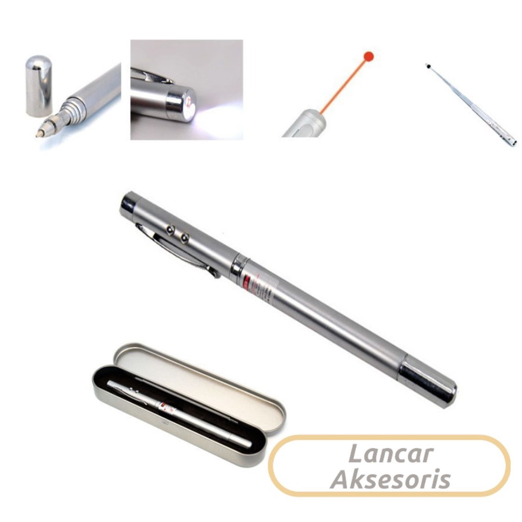 

Pen Laser Pointer Presentasi Pulpen Senter Ballpoint