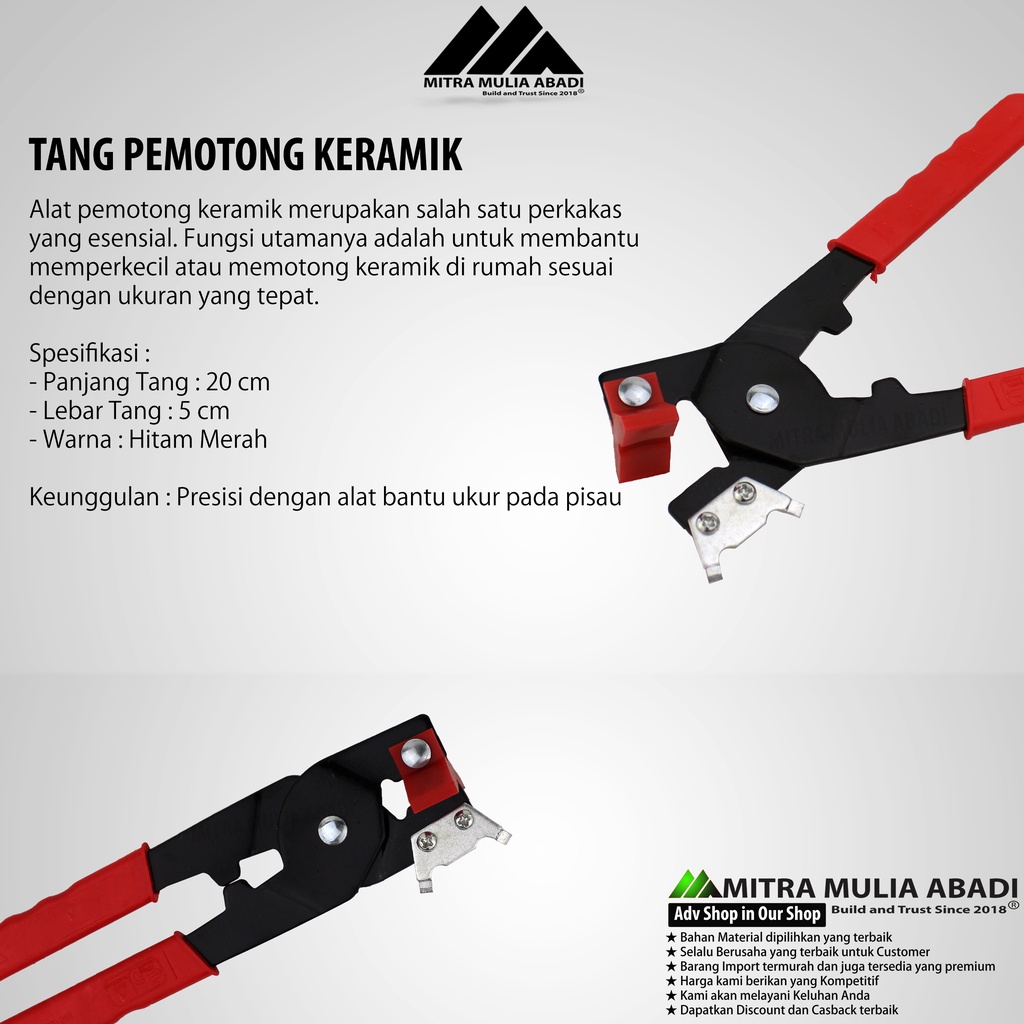 Tang Potong Keramik Tile Cutter | Potong Tehel Berkualitas