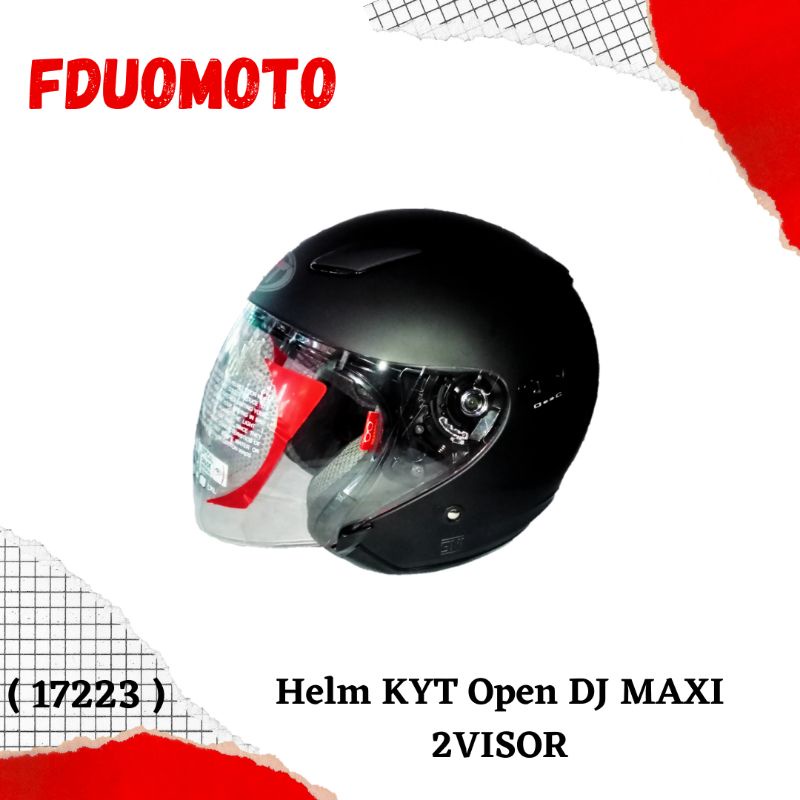 Jual Helm Kyt Open Dj Maxi Visor Shopee Indonesia