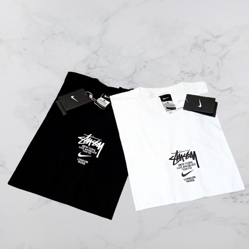 Kaos Nike x Stussy SS Tees - Baju T-Shirt Stussy Nike Pria Wanita Limited Art Mirror 1:1