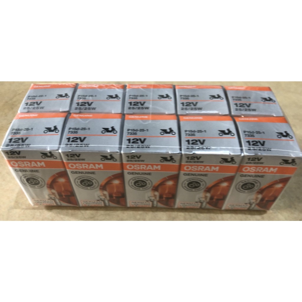 BOHLAM STANDAR ORIGINAL OSRAM MOTOR 12 VOLT  25WATT 32WATT PROMO H6 KAKI 1 K1 VEGA MIO BEAT VARIO UNIVERSAL