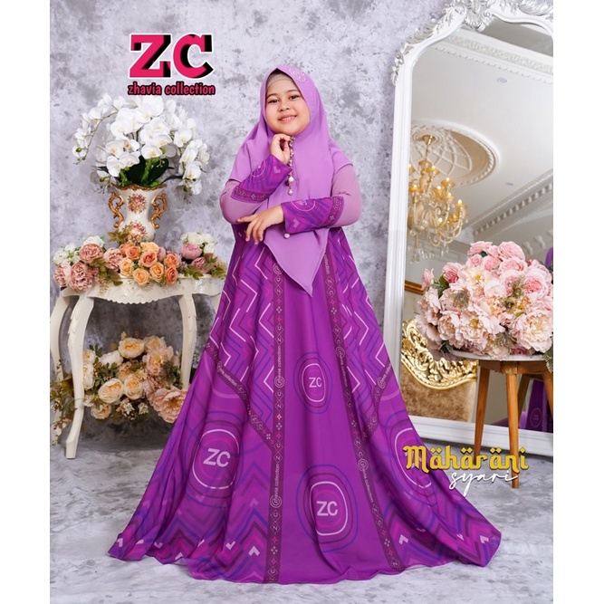 GAMIS SYAR’I MAHARANI KHUSUS ANAK BY ZC