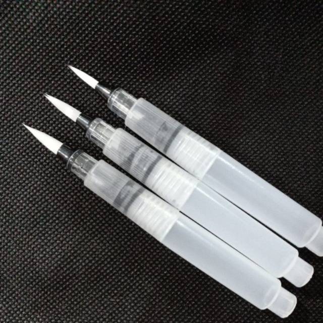 

Kuas Cat Air Lembut Bisa Isi Air / Refillable Pilot Paint Brush Water Color Brush Ink Pen Soft