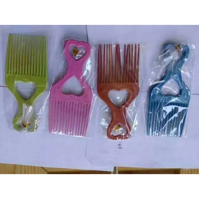 SOUVENIR PERNIKAHAN/CINDERAMATA SISIR GARPU(SIRKAM)WARNA WARNI MURAH