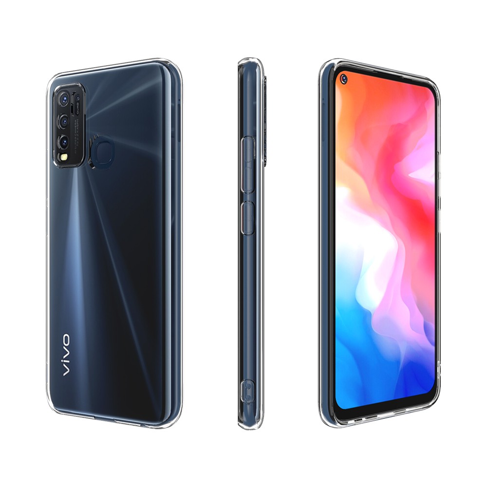 GO VIVO Y11 Y12 Y15 Y17 Y19 Y91 Y95 Y91C Y30 Y50 Y51(2020) Y20 S1 PRO Clear Case 2mm TPU Bening HD (by ga2)