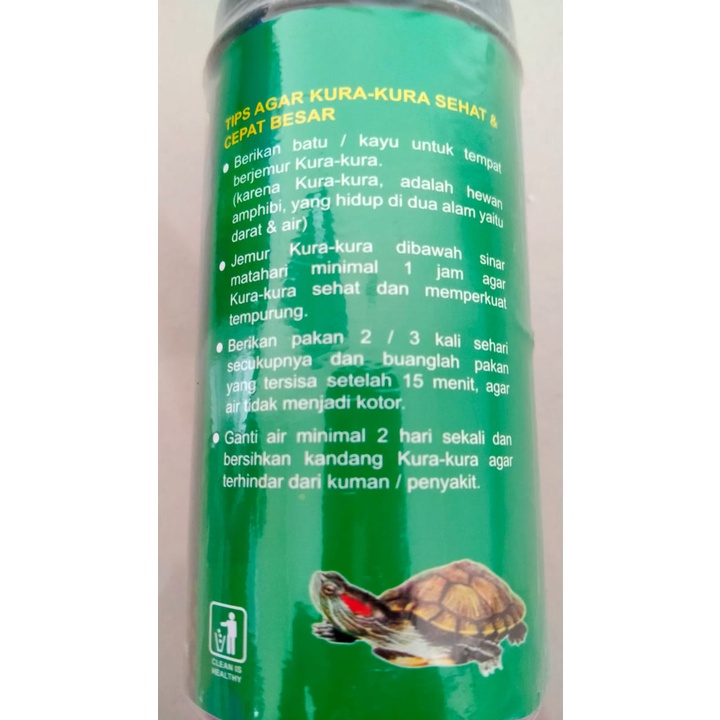 Pakan Kura Kura - Turtle Food 80 gr