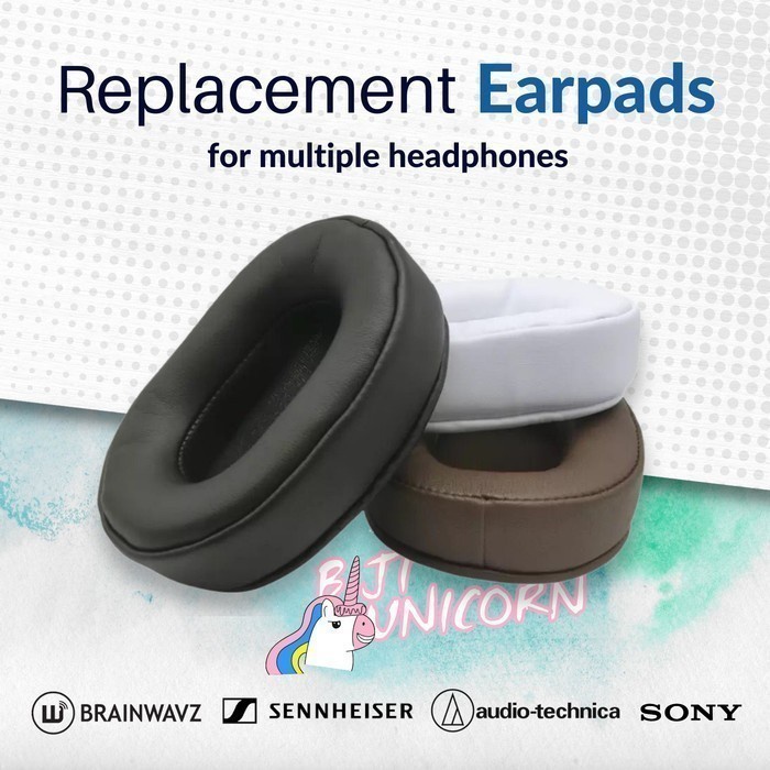 Earpad Ear Cushion Pad Bantalan Pads ATH Sony Sennheiser Brainwavz