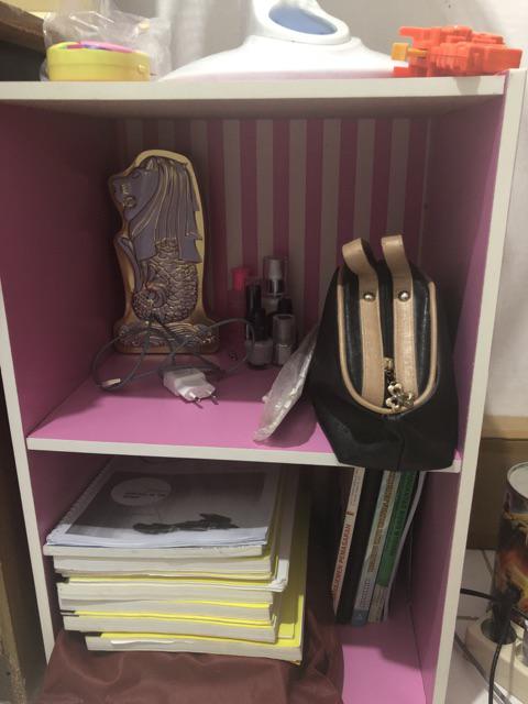 Rak Buku Lemari Buku Serbaguna Susun 2 Kayu Big Panel