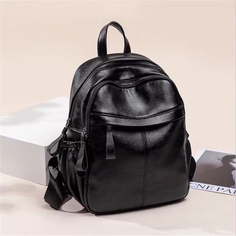 TAS RANSEL WANITA SEMI KULIT