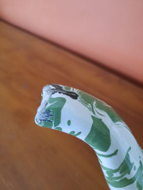 Dadalala Teko Blirik Bahan Enamel Model Loreng Ukuran Besar