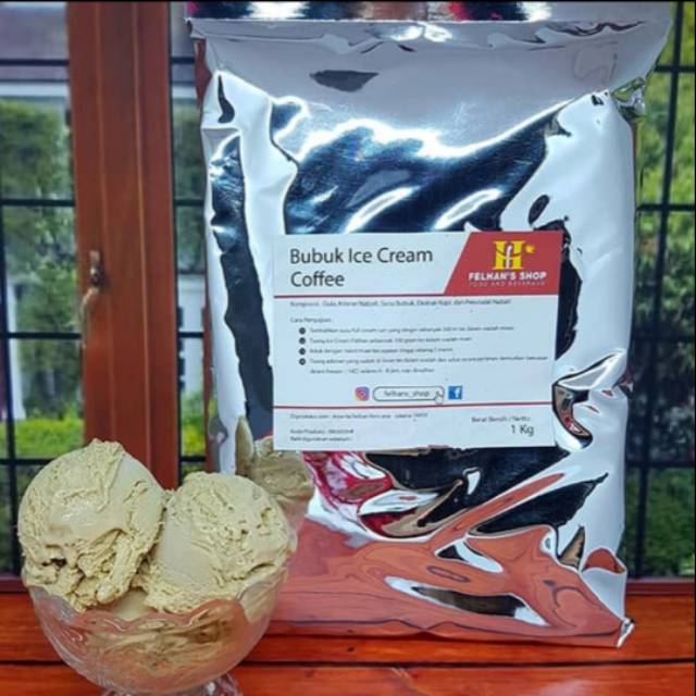 

1kg Bubuk Ice Cream - Coffee