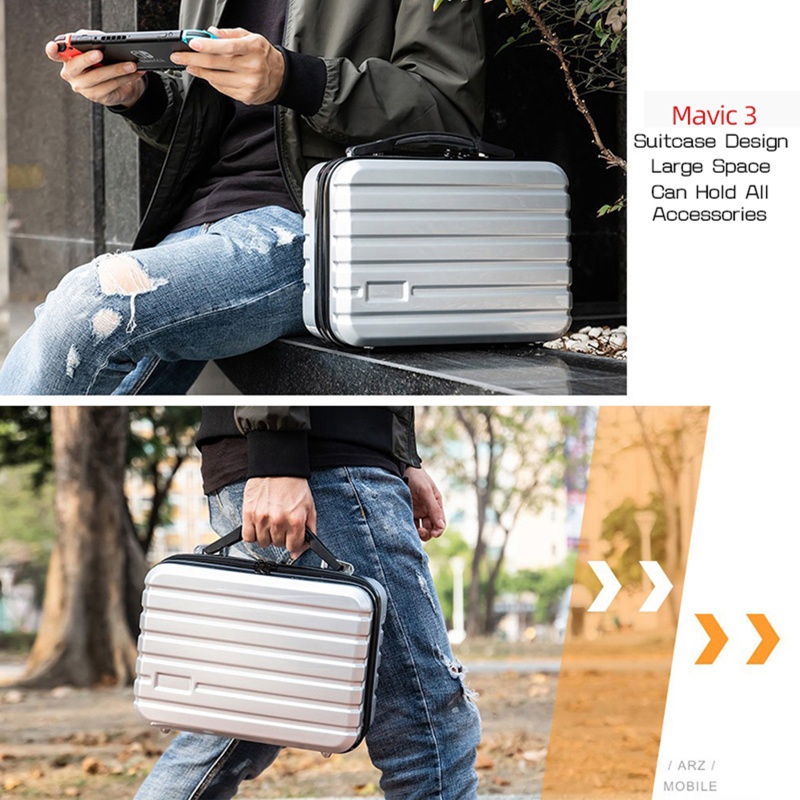 Gro Hard for Shell Travel Carry for Case Pouch Koper Tahan Air Tas Penyimpanan Portable Tahan Aus &amp; Tahan Guncangan f