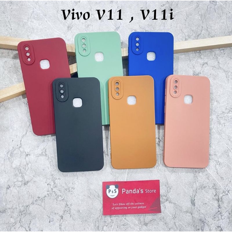 Softcase Pro Camera Vivo V11 , V11i Candy Case Full Color 3D Silikon TPU