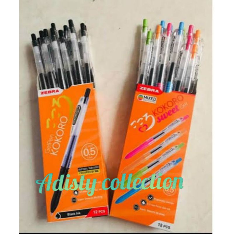 

Pulpen Kokoro merek Zebra/pcs