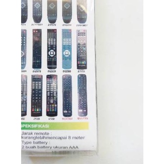 ℮ REMOT REMOTE TV LCD LED POLYTRON 81G862 81i355 81i430 MULTI UNIVERSAL ♤