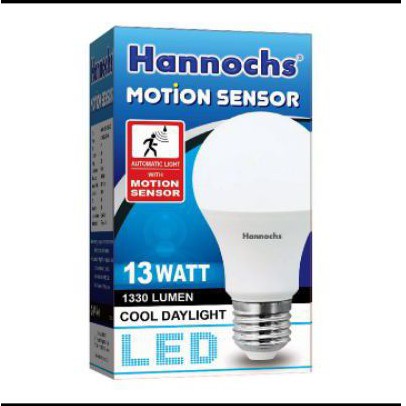 Lampu LED sensor Gerak otomatis Motion Sensor 13 Watt